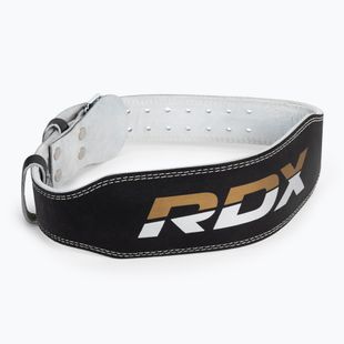RDX Belt 4" odinis sunkiosios atletikos diržas juodas WBS-4RB