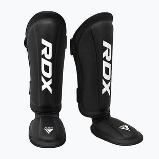 Blauzdų ir pėdų apsaugos RDX T1 Shin Instep Guards black