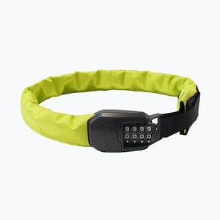 Dviračio užraktas Hiplok Spin neon yellow