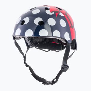 Vaikiškas dviračių šalmas Hornit PolkaDot navy/white/red