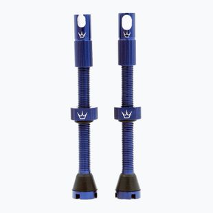 Vožtuvų komplektas presta Peaty's X Chris King MK2 Tubeless Valves 60 mm navy