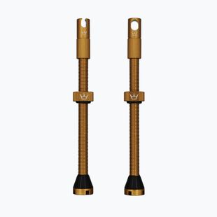 Presta vožtuvų rinkinys Peaty's X Chris King MK2 Tubeless Valves 80 mm mango