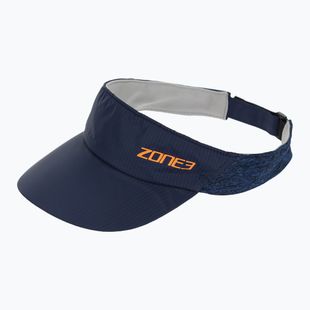 Vyriškas bėgimo snapelis ZONE3 Lightweight Race Visor navy/blue marl/reflective silver