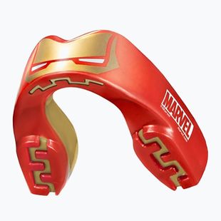 Žandikaulio apsauga SAFEJAWZ Marvel Iron Man raudona