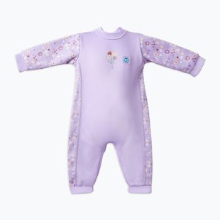 Vaikiškas plaukimo hidrokostiumas Splash About Warm In One lilac spring
