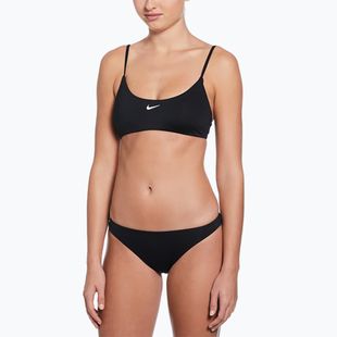 Moteriškas dviejų dalių plaukimo kostiumas Nike Essential Bralette Bikini black