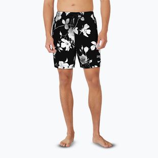 Vyriški maudymosi šortai Nike Fine Floral 7" Volley black