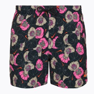 Vyriški maudymosi šortai Nike Multi Poppy Print 5" Volley black