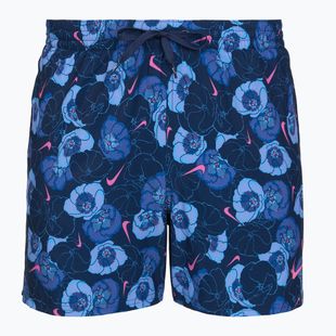 Vyriški maudymosi šortai Nike Multi Poppy Print 5" Volley midnight navy