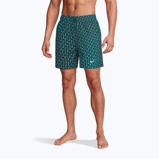 Vyriški maudymosi šortai Nike Breaker Swoosh 5" Volley green abyss