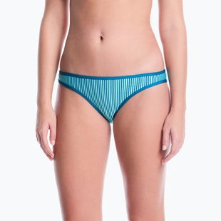 Maudymosi kostiumo apatinė dalis Nike Ripple Texture Hipster Bikini bleached turquoise