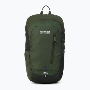 Turistinė kuprinė REGATTA Highton V2 25 l dark khaki/four leaf clover