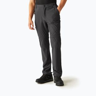 Vyriškos žygio kelnės REGATTA Travel Light Z/O Packaway ash