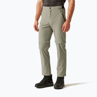 Vyriškos žygio kelnės REGATTA Travel Light Z/O Packaway golden sand