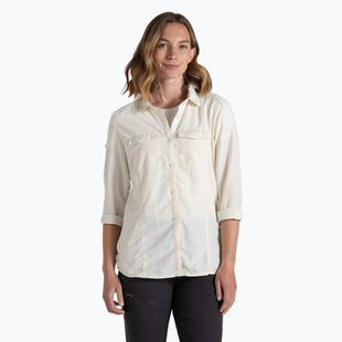 Moteriški treniruočių marškinėliai Craghoppers NosiLife Adventure Long Sleeved Shirt III sea salt