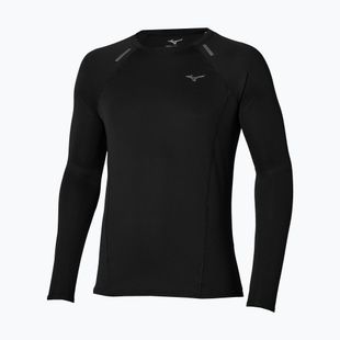 Vyriški bėgimo marškinėliai su ilgomis rankovėmis  Mizuno Active Dryaeroflow black