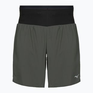 Vyriški bėgimo šortai Mizuno Multi Pocket 2In1 forest night