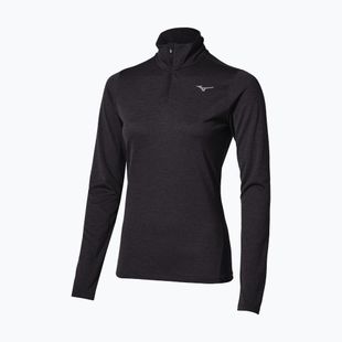 Moteriškas bėgimo džemperis Mizuno Core Impulse Half Zip Long Sleeve Tee phantom