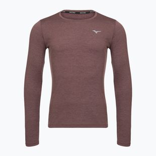 Vyriški bėgimo marškinėliai su ilgomis rankovėmis  Mizuno Core Impulse Long Sleeve Tee pepper corn