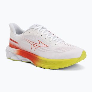 Vyriški bėgimo batai Mizuno Wave Skyrise 7 white/orange/evening primrose