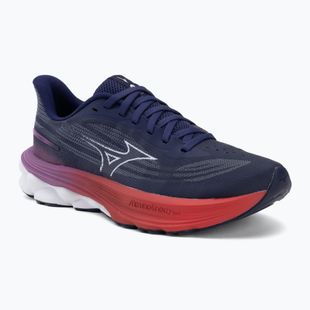 Moteriški bėgimo batai Mizuno Wave Skyrise 7 rhodonite/white/tomato puree