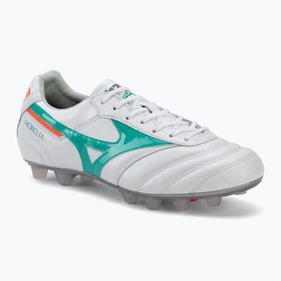 Futbolo batai Mizuno Morelia II Japan FG white/arcadia/lava orange