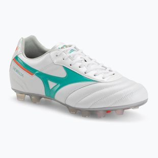 Futbolo batai Mizuno Morelia II Elite FG white/arcadia/lava orange