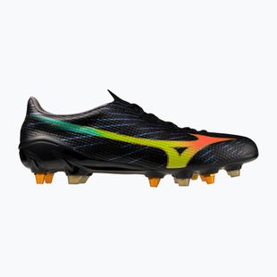 Futbolo batai Mizuno Alfa III Elite Mix black/lava orange/evening primrose