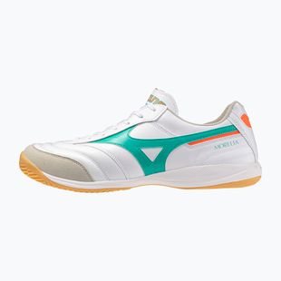 Futbolo batai Mizuno Morelia Sala Elite IN white/arcadia/lava orange