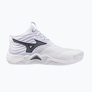 Tinklinio bateliai Mizuno Wave Momentum Elite Mid white/metallic gray/black