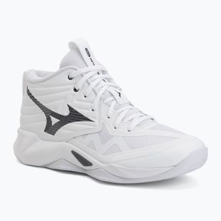 Tinklinio bateliai Mizuno Wave Momentum Pro Mid white/metallic gray/black