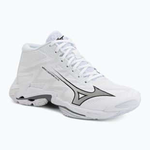 Tinklinio bateliai Mizuno Wave Lightning Elite Mid White/Ultimate Gray/Black