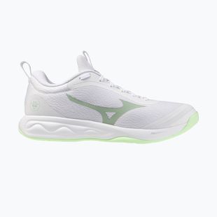 Moteriški tinklinio bateliai Mizuno Wave Luminous Pro white/aqua gray/ambrosia