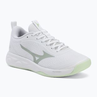 Moteriški tinklinio bateliai Mizuno Wave Luminous Pro white/aqua gray/ambrosia