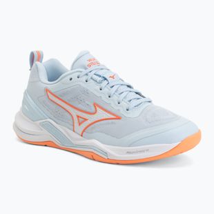 Moteriški rankinio bateliai Mizuno Wave Stealth Elite blue finch/white