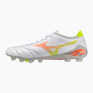 Futbolo batai Mizuno Morelia Neo V β Pro FG white/lava orange/evening primrose