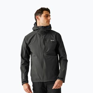 Vyriška softshell striukė REGATTA Birchdale II ash/black