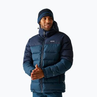 Vyriška pašiltinta striukė REGATTA Aldthron moonlight denim/navy