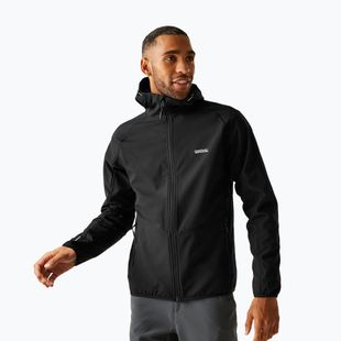 Vyriška softshell striukė REGATTA Arec III black/black