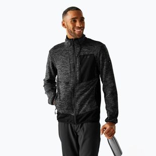 Vyriškas džemperis REGATTA Baslinn ash marl/black