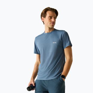 Vyriški marškinėliai REGATTA Mindoi Anti Insect china blue