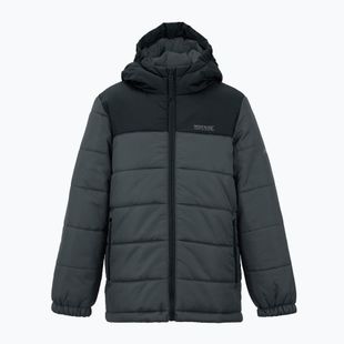 Šilta striukė vaikams REGATTA Lofthouse black/seal grey