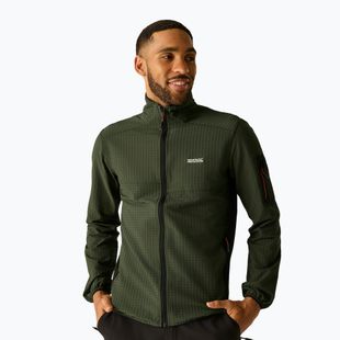 Vyriškas džemperis REGATTA Baslinn dark khaki/black