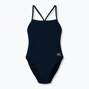 Moteriškas vientisas maudymosi kostiumėlis Speedo Solid Endurancex V-Back 2.0 team black
