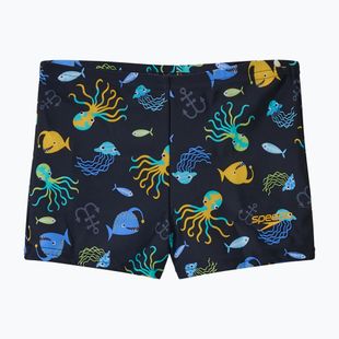 Vyriškos plaukimo trumpikės Speedo Print Aquashort anthracite