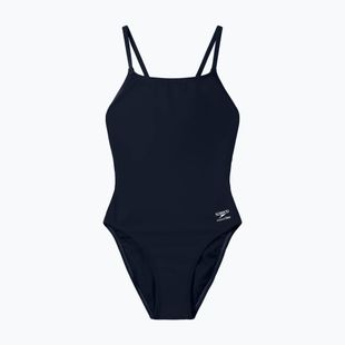 Moteriškas vientisas maudymosi kostiumėlis Speedo Solid Endurancex Strappy Back team black