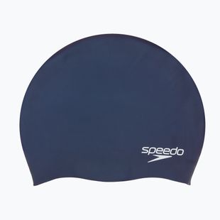 Plaukimo kepuraitė Speedo Plain Moulded Silicone dusk purple