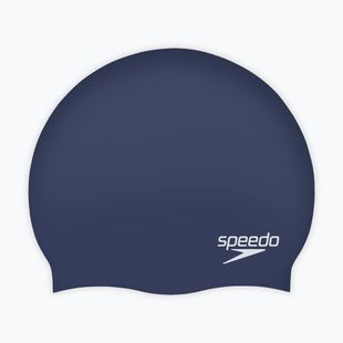Plaukimo kepuraitė Speedo Plain Moulded Silicone dusk purple