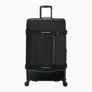 American Tourister Urban Truck Cabin Spinner L 106 l asfalto spalvos juodas kelioninis lagaminas