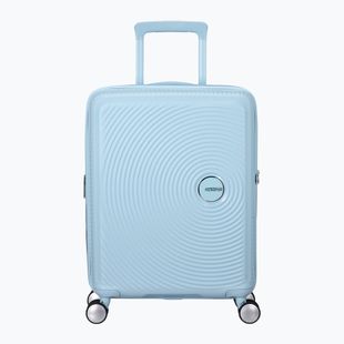 American Tourister Soundbox 41 l pastelinės mėlynos spalvos kelioninis dėklas